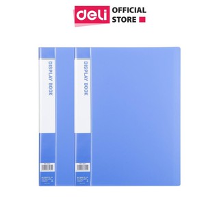 File lá A4 Xanh dương - 10/20/30/40 lá - Deli E5210/E5220/E5230/E5240