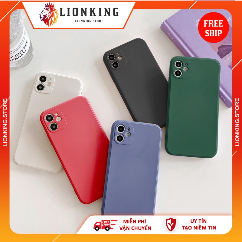 Ốp lưng điện thoại i.phone trơn 6plus 6splus 7 plus 8plus X Xr XsM 11 12 13 Promax - MANGODEO1