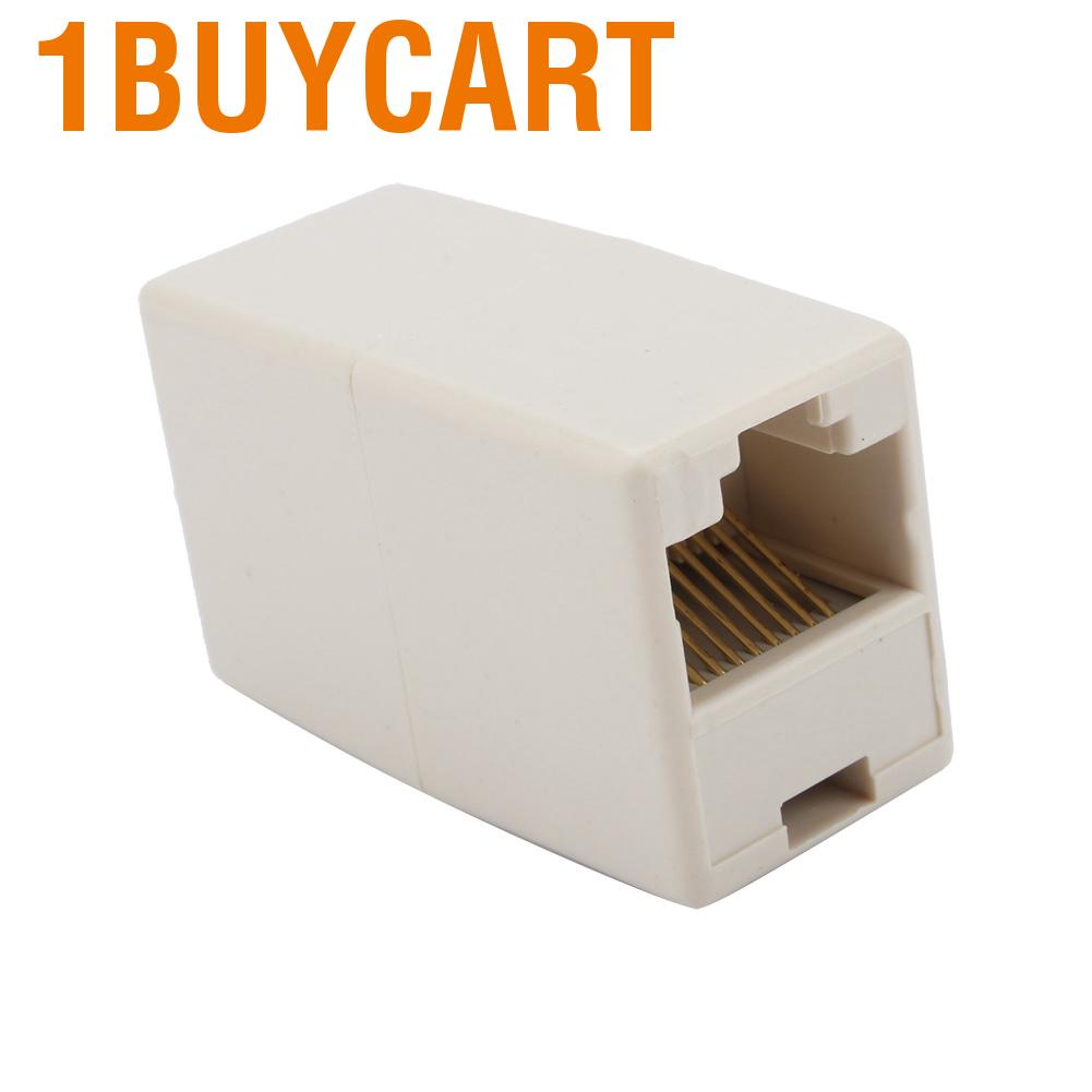 1buycart Hot Sale Ethernet Lan Cable Joiner Coupler Network Connector CAT 5 5E