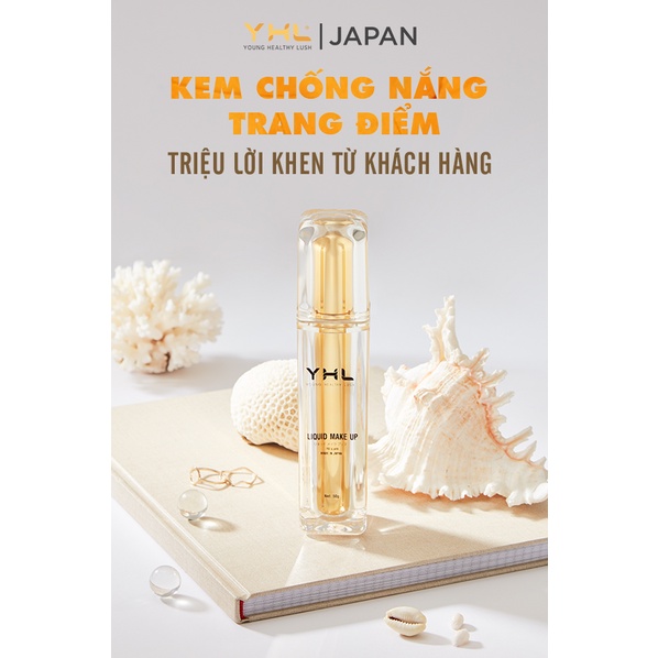 Kem Chống Nắng YHL Kiềm Dầu Nâng Tone Và Che Khuyết Điểm,Chuyên Cho Da Dầu Chống Tia UV SPF39/PA++ 50g