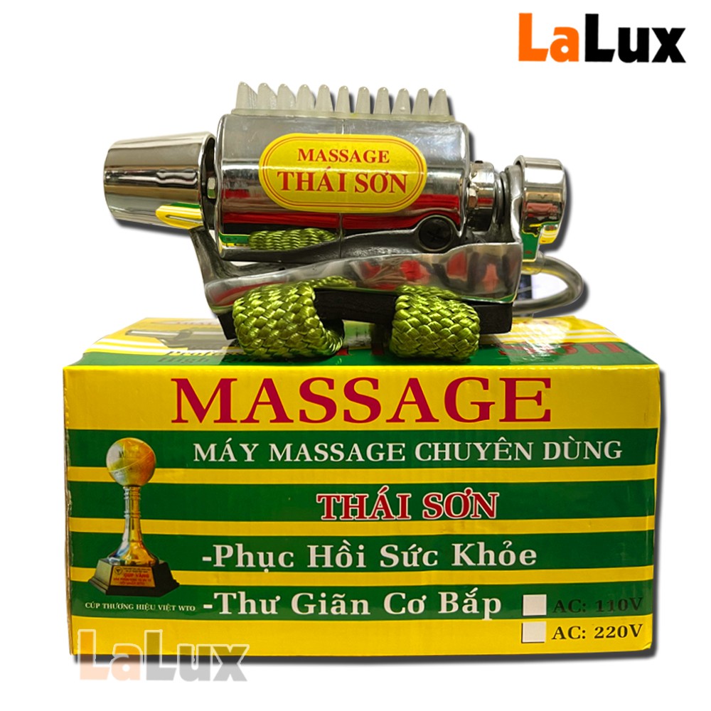 Máy Massage Đeo Tay Thai Son Cao Cấp - Máy Massage Chuyên Dùng Trị Liệu, Cổ Lưng Vai Gáy, Bụng - LALUX