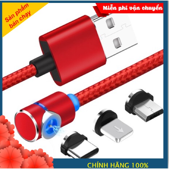 [SIÊU PHẨM LOẠI 1] Cáp Sạc Thông Minh MAGNETIC CABLE NEW 2019 Nam Châm Ma Thuật Chống Vướng Tay Khi Chơi Game, Xem Film.