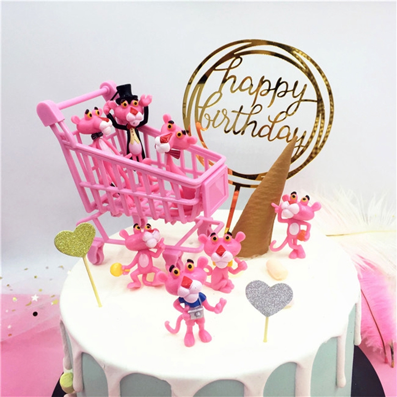 Que Cắm Trang Trí Bánh Kem Hình Chữ Happy Birthday 9 Kiểu