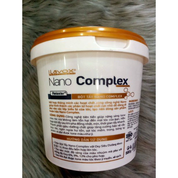 _BỘT TẨY TÓC NANO COMPLEX CỦA LAVOX 500GR