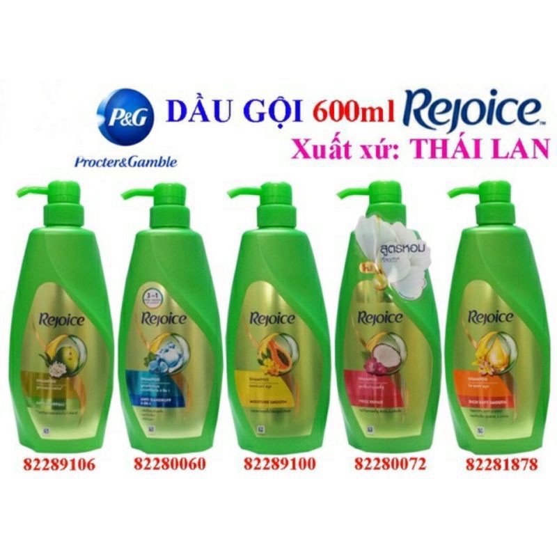 Dầu gội Rejoice Thái Lan 600ml