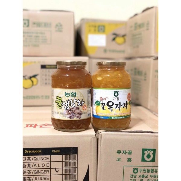 Chanh Gừng Mật Ong HQ Hủ 1Kg