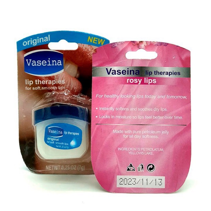 Dưỡng môi VASELINE 7g dạng hũ LOẠI RẺ cho KHÁCH SỈ đủ vị ( trộn nhiều mùi khi mua ) | BigBuy360 - bigbuy360.vn