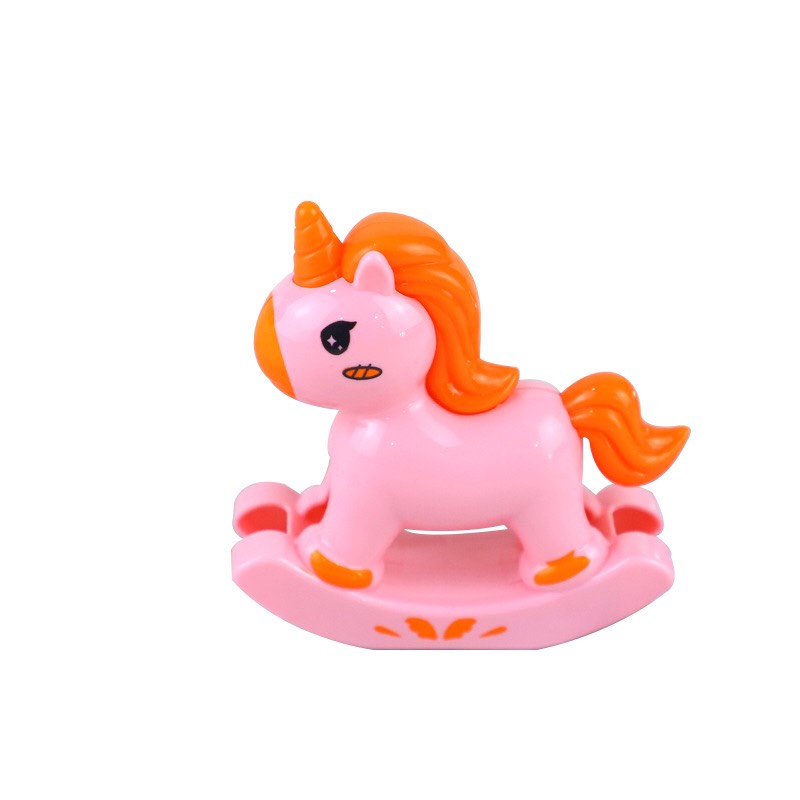 Bộ ngựa Pony nhựa, que cắm trang trí bánh kem bánh sinh nhật