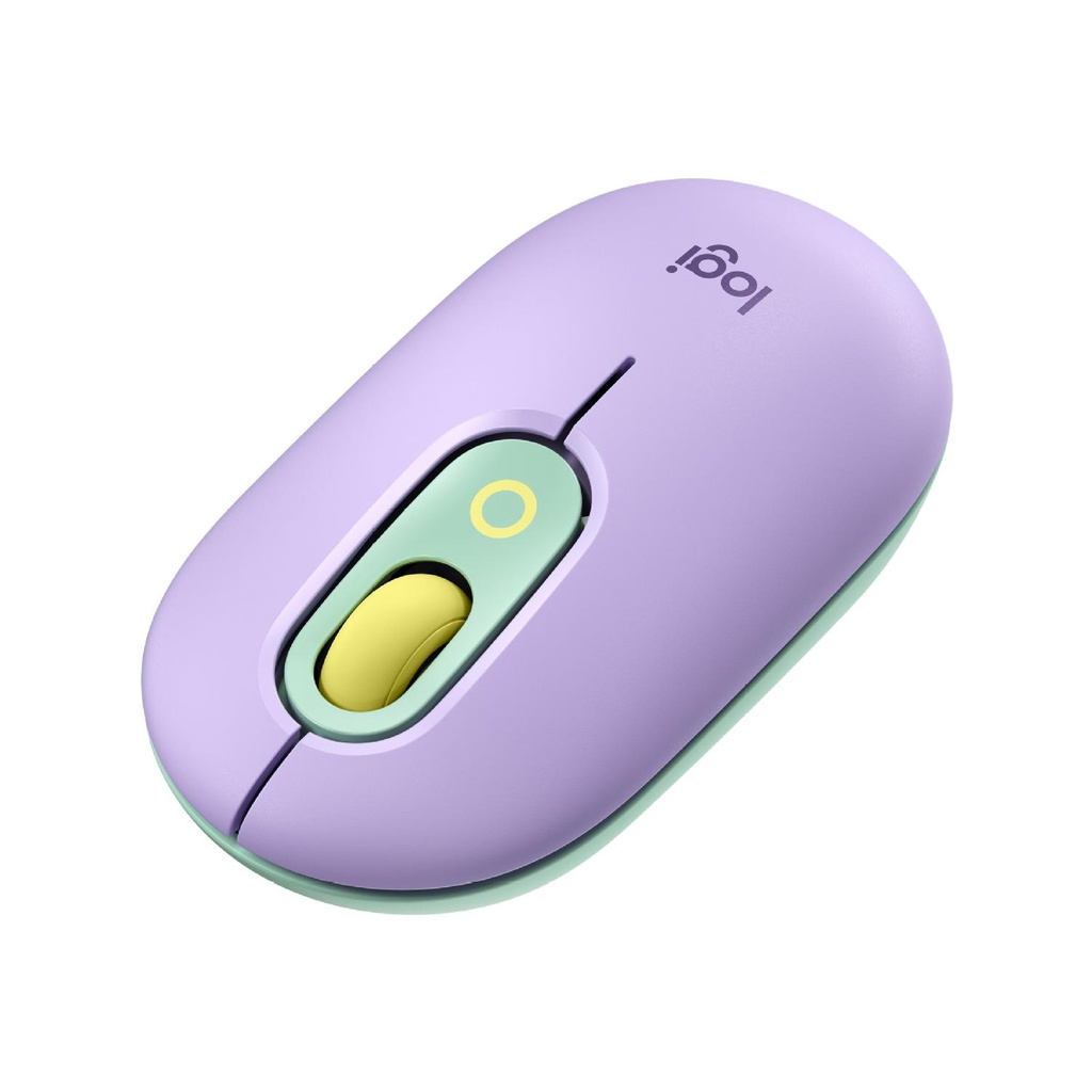 Chuột không dây bluetooth Logitech POP Mouse, SilentTouch giảm ồn - Hàng chính hãng