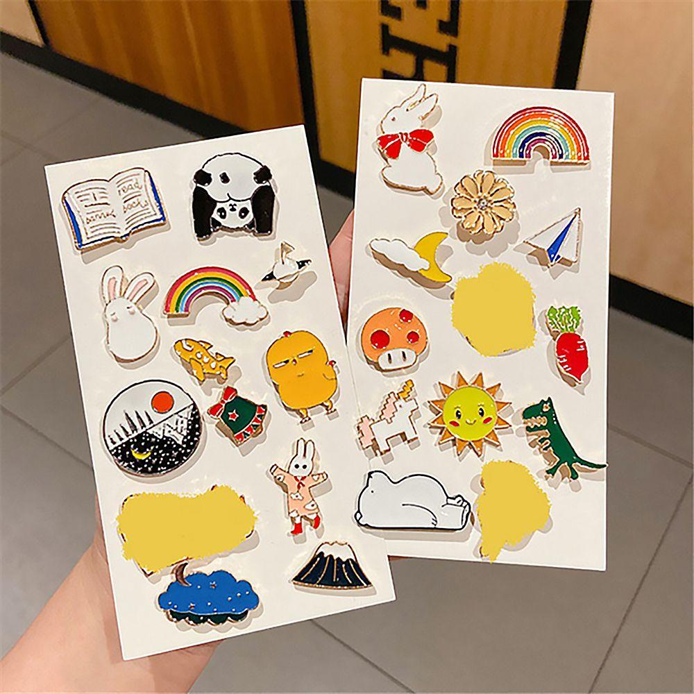MAG 1 Huy Hiệu Cài Áo Hình Thỏ Hoạt Hình Dễ Thương