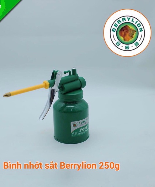 BÌNH CHÂM NHỚT SẮT BERRYLION LOẠI NHỎ 250gr