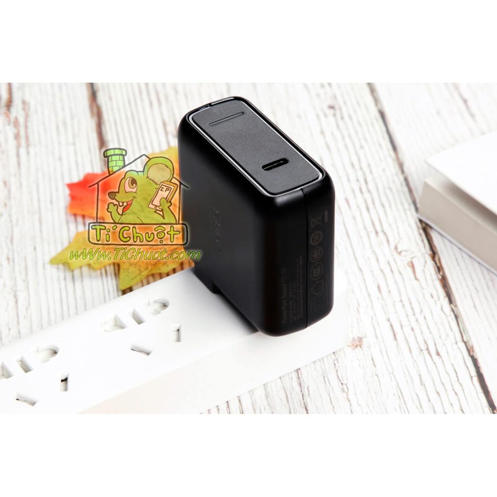[ZIN Chính Hãng] Củ Sạc Nhanh Anker PD 30W PowerPort SPEED 1 USB-C