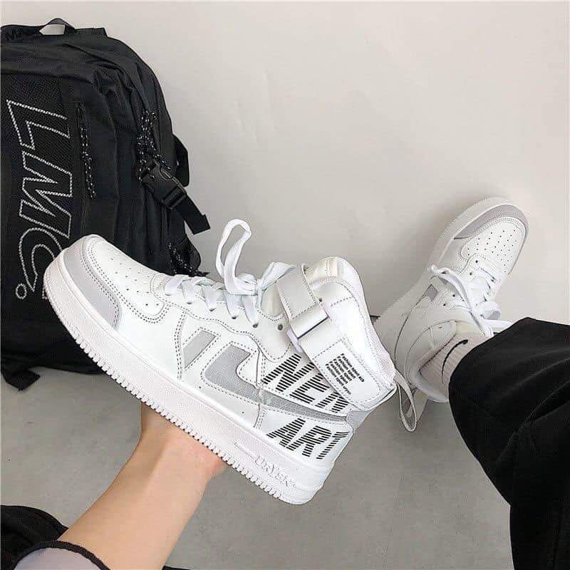 Giày Sneaker Cổ Cao New Art - New Tra (Hàng Đặt Trước ) (Có Ảnh Thật Shop Chụp)