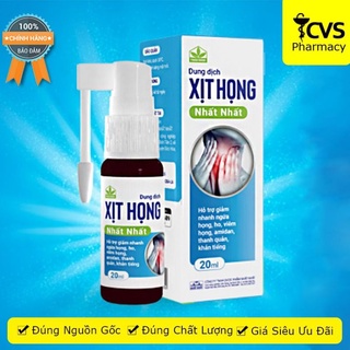 xịt họng nhất nhất