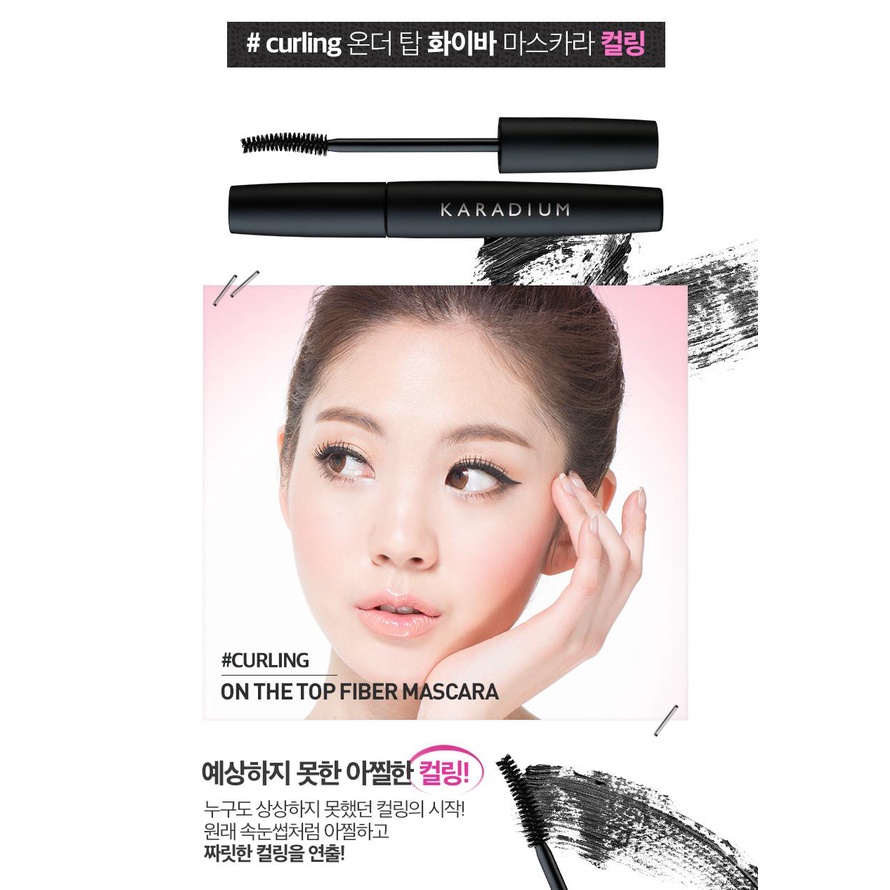 Chuốt Mi Karadium On The Top Fiber Mascara