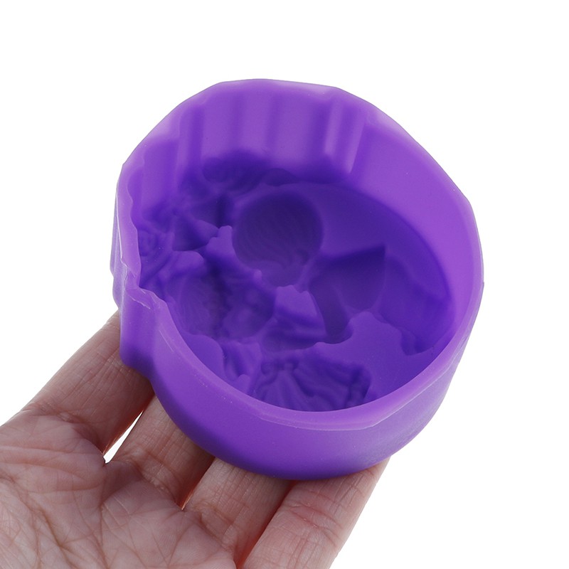 Khuôn Silicone Tạo Hình Thiên Thần Trang Trí Bánh Kem / Xà Phòng