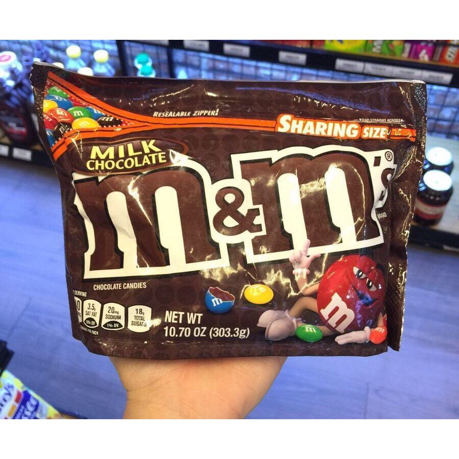 Kẹo Socola M&amp;M Sharing Size - Hàng Chuẩn Mỹ