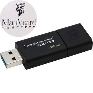 USB 3.0 Kingtons DT100G3 16GB - Hãng phân phối chính thức