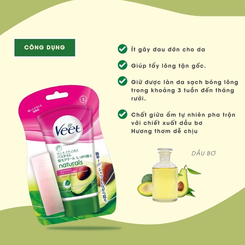 Kem Tẩy Lông VEET Cho Da Nhạy Cảm 150Gr