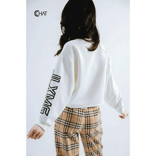 Quần baggy cạp cao 2 ly C654 CCHAT