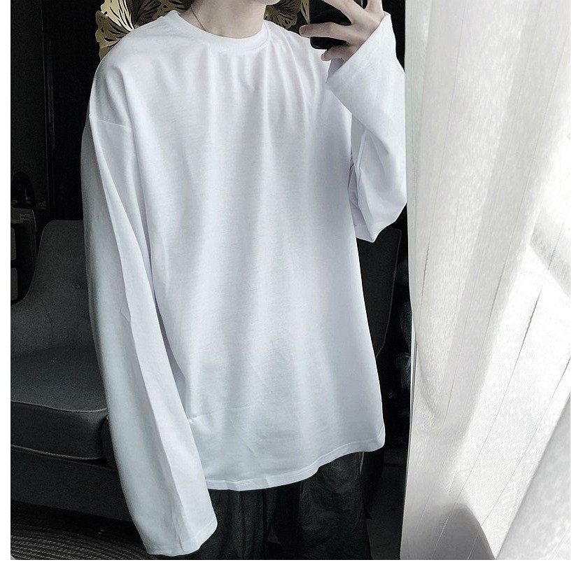 Áo thun Tay dài Sleeves BLACK and WHITE Basic Unisex