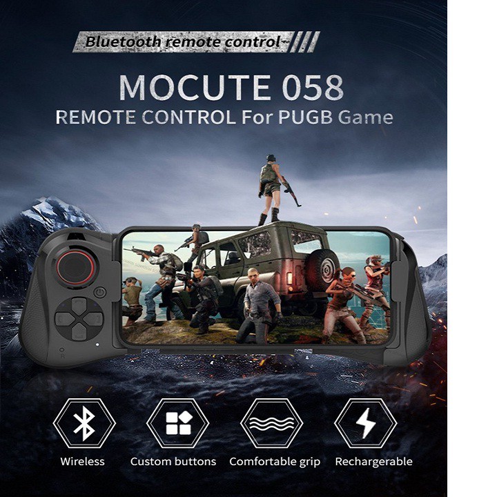 Tay Cầm Chơi Game Mobile: Bluetooth Mocute 058 cao cấp