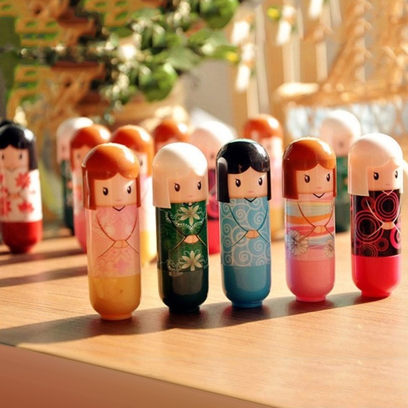 HENGFANG (Hàng Mới Về) Son Dưỡng Môi Đa Năng Dưỡng Ẩm Chống Nứt Nẻ Thiết Kế Kiểu Dáng Hoạt Hình Dễ Thương | BigBuy360 - bigbuy360.vn