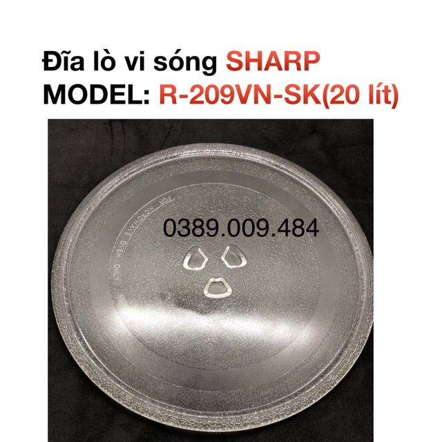 Đĩa lò vi sóng Sharp R-209VN-SK 20 lít