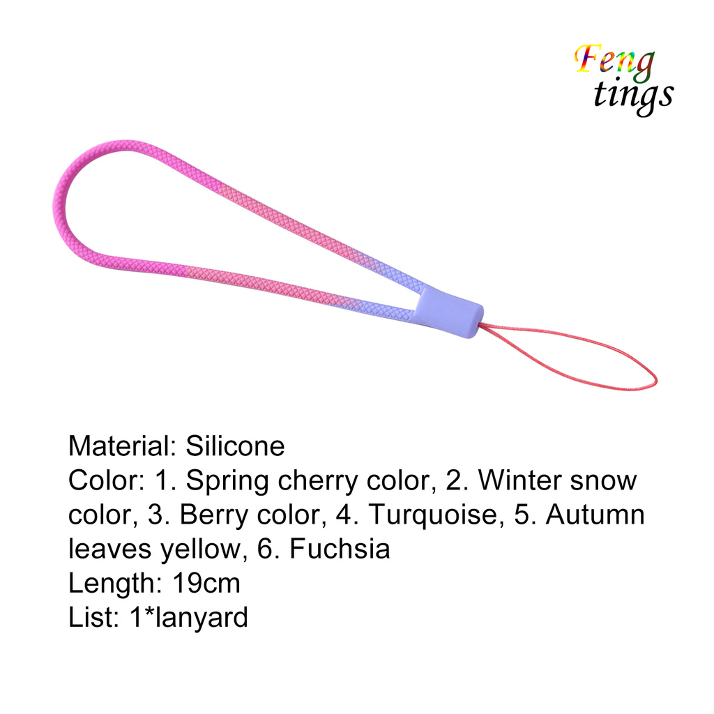 Dây đeo điện thoại làm bằng silicone có thể tháo rời