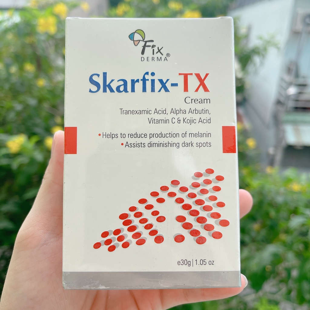 Kem Dưỡng Da Mờ Thâm Nám, Tàn Nhang Fixderma Skarfix-TX Cream 30gr