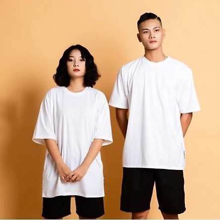 Áo thun form rộng 2K, Phong cách trẻ trung, hiện đại free size tới 80kg - Áo thun trơn unisex | BigBuy360 - bigbuy360.vn