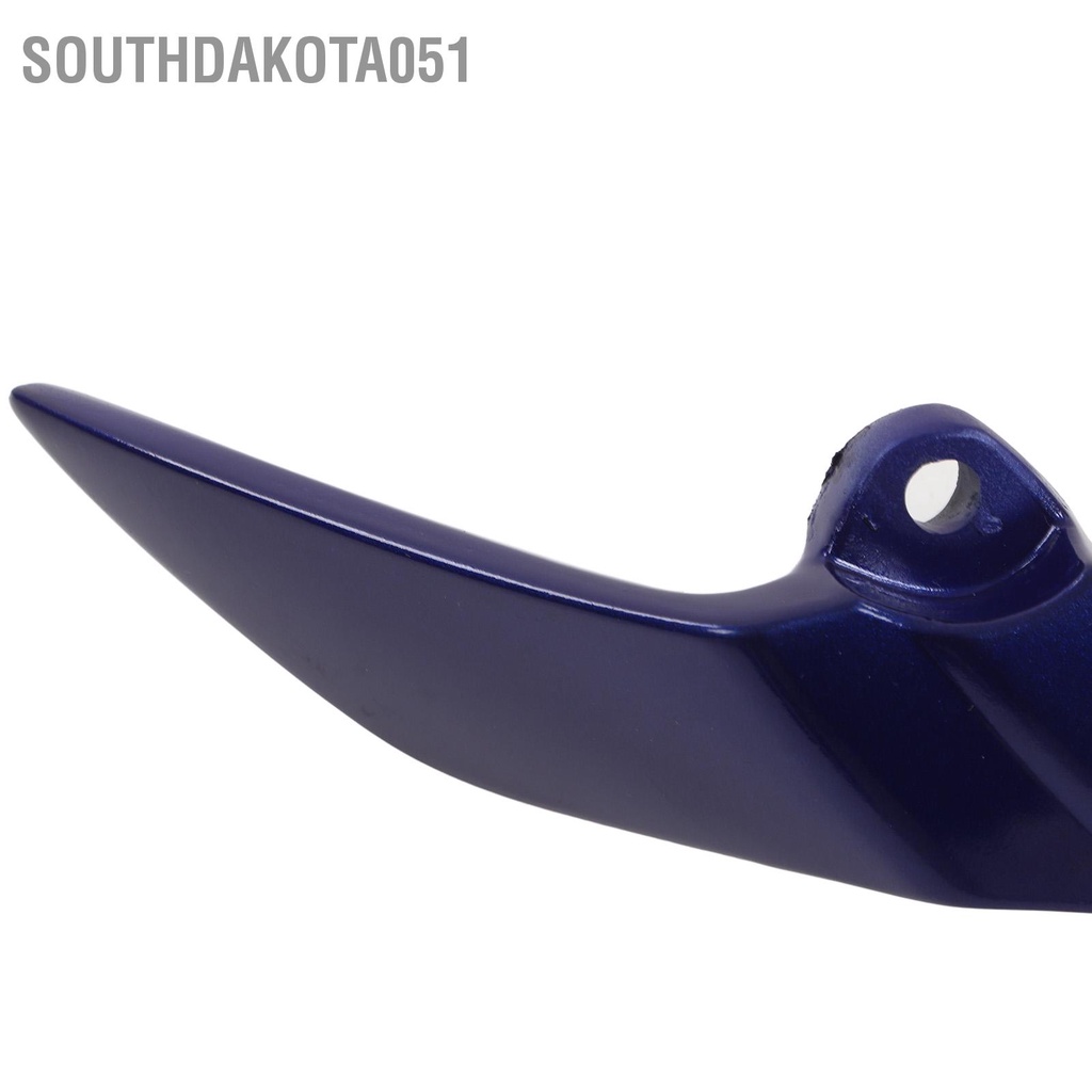 Southdakota051 Xe máy phía trước Fairing Winglet ABS màu xanh lam chịu nhiệt mài mòn Thay thế cho MT ‑ 15 2019+