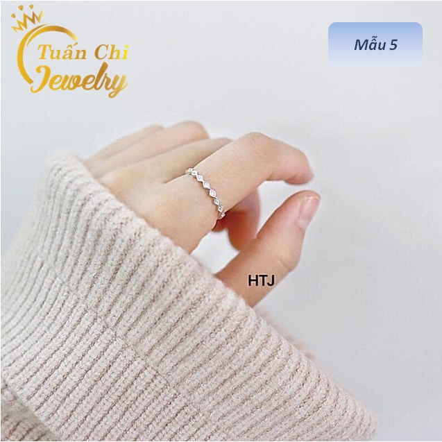 𝑵𝒉𝒂̂̃𝒏 𝒏𝒖̛̃ Bạc  Ta Kiểu Dáng Nhẹ Nhàng, Tinh Tế, Mẫu Đẹp Nhất