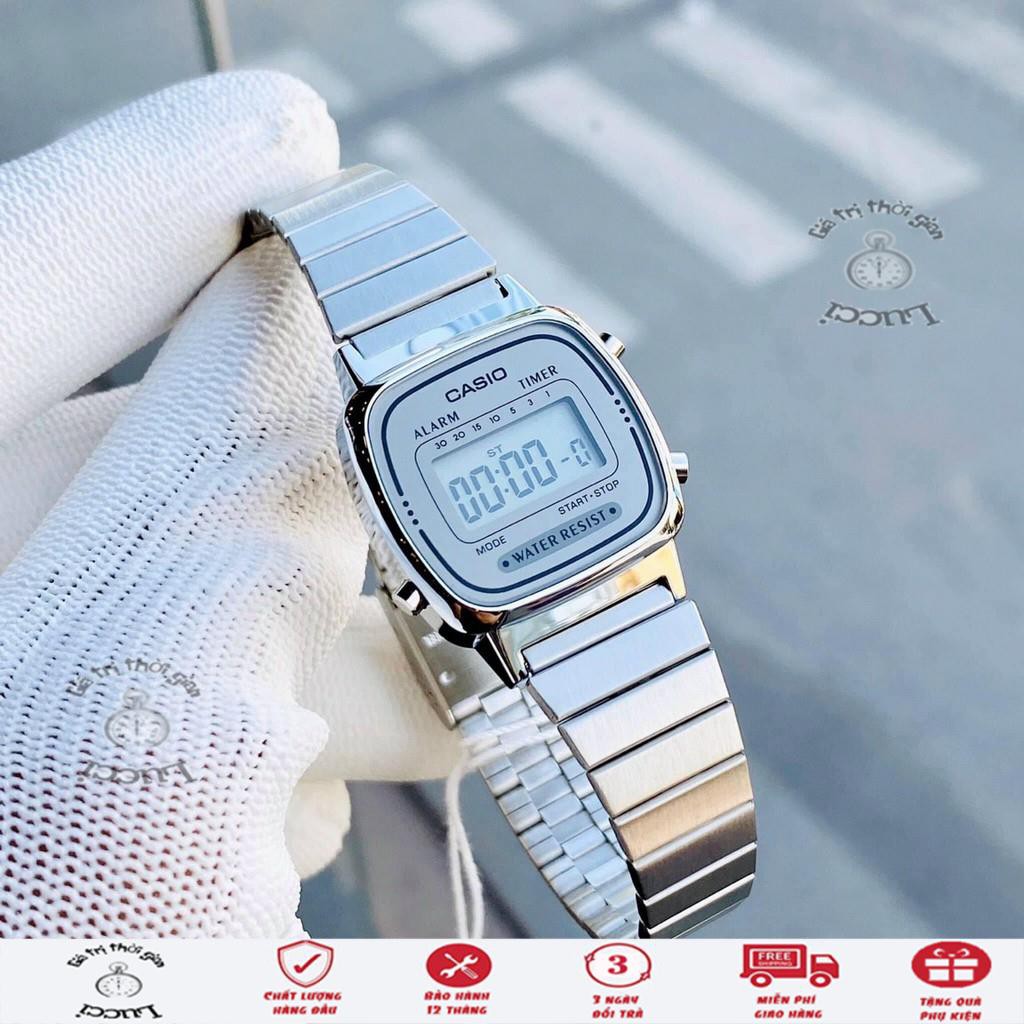 Đồng Hồ Nữ, Đồng Hồ Điện Tử Nữ LA670, Thời Trang ,Dây Thép Không Gỉ | BigBuy360 - bigbuy360.vn