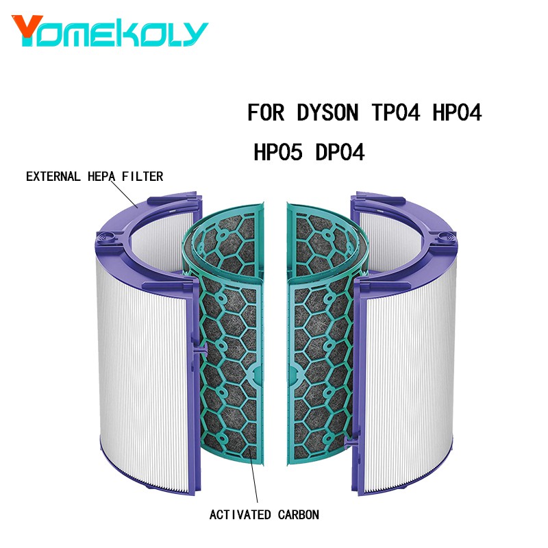 Phụ Kiện Lọc Không Khí Bằng Carbon TP04 Hp0404 Tp05 Cho Dyson Air Multiplier Air