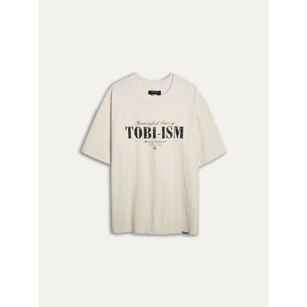 Áo thun tay lỡ TOBI-ism vải Cotton | BigBuy360 - bigbuy360.vn
