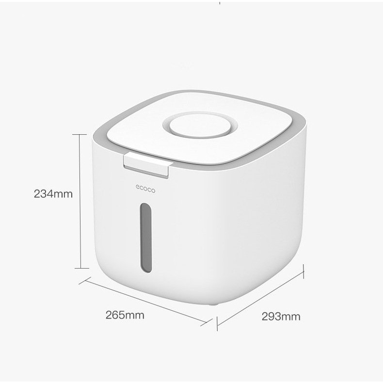 Thùng Đựng Gạo Cao Cấp ECoco 2005-Loại 10kg