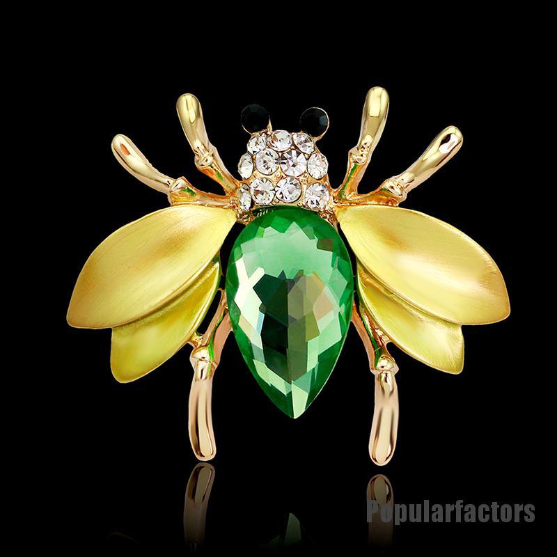 Ghim Cài Áo Hình Viên Kim Cương Nhân Tạo Thời Trang