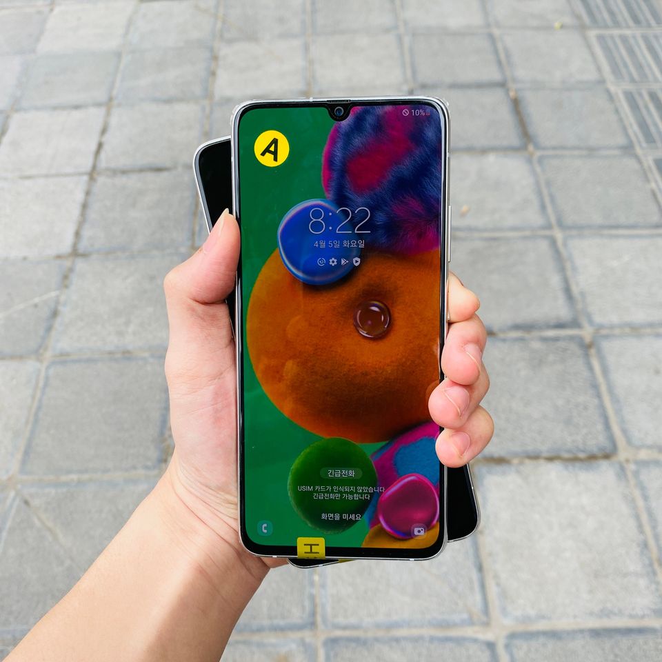 Điện thoại Samsung A90 5G bản Hàn - Bảo hành 6 tháng tặng sạc cáp nhanh