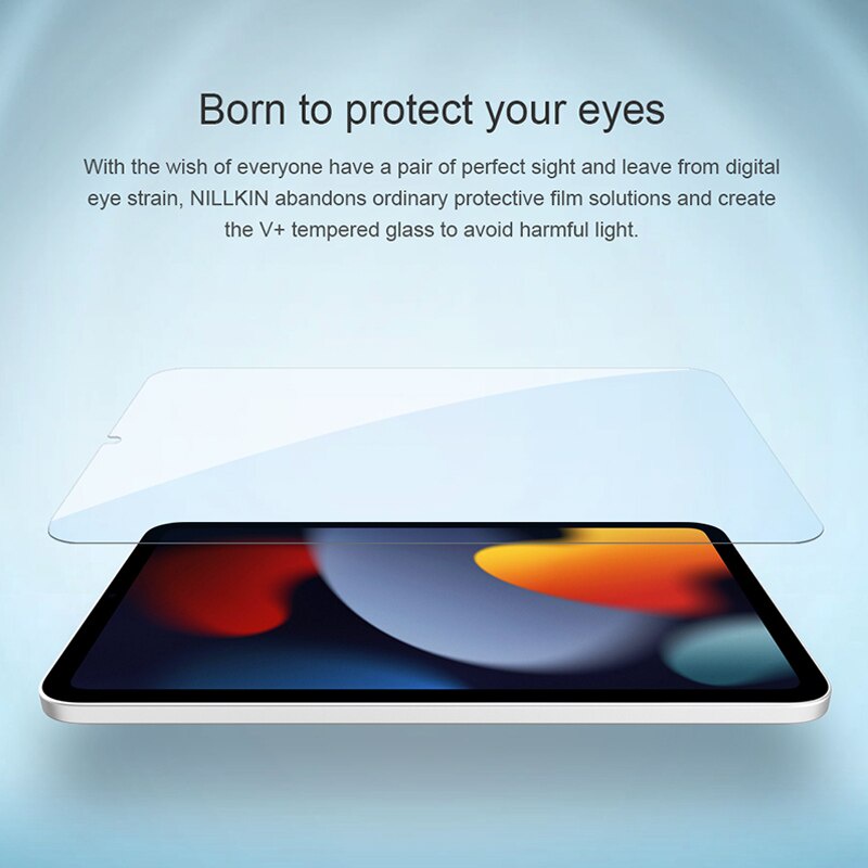 Kính cường lực bảo vệ toàn màn hình thích hợp cho iPad 7 8 9 10.2 2019 2020 2021 10.2 9th Gen A2603 A2604