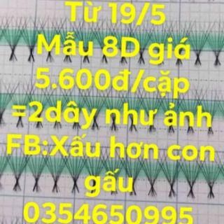 Nguyên liệu làm mi giả hàng quạt