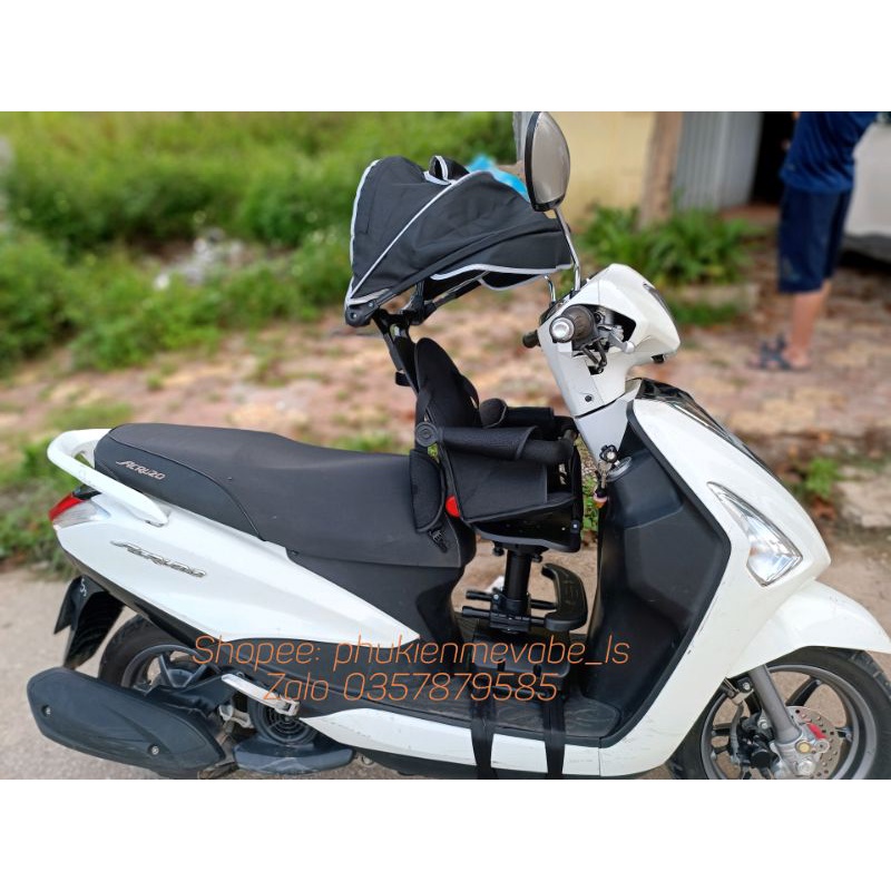 X130-Ghế ngồi xe điện có mái che, gấp gọn, tháo rời dễ dàng