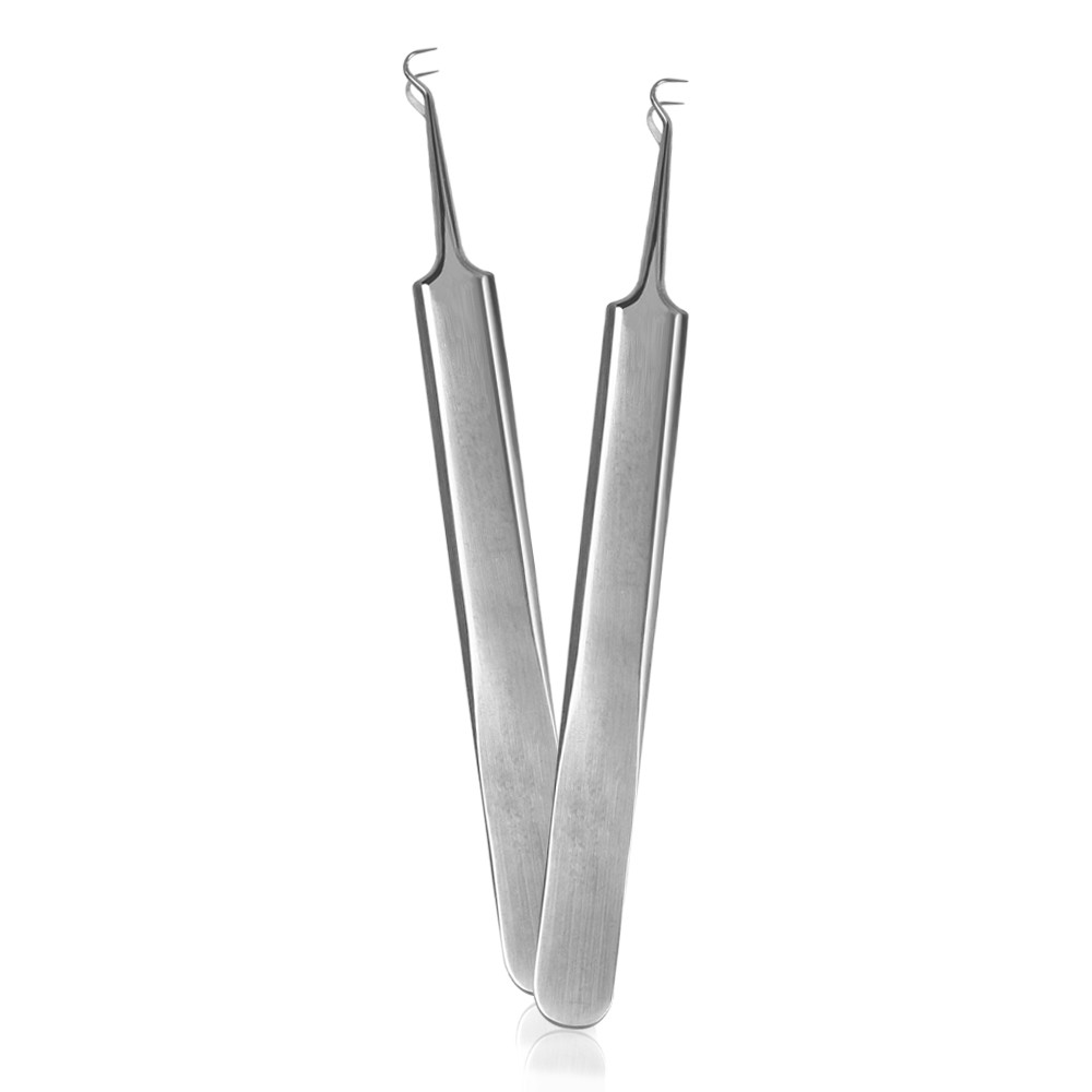 Set 5 cây nặn mụn đầu đen trứng cá MAGEFY bằng thép không gỉ có nhíp