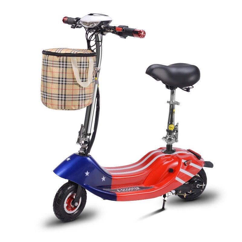 XE ĐIỆN MINI SCOOTER tặng kèm giỏ