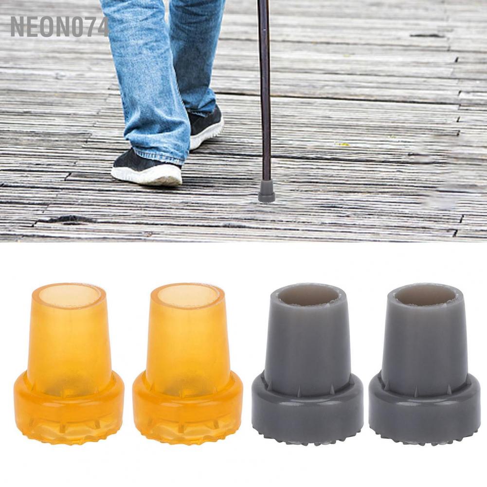 Set 2 Đệm Cao Su Dày Dặn Bọc Bảo Vệ Chân Chống Mài Mòn Xoay 360 Độ Cho Lon Nước