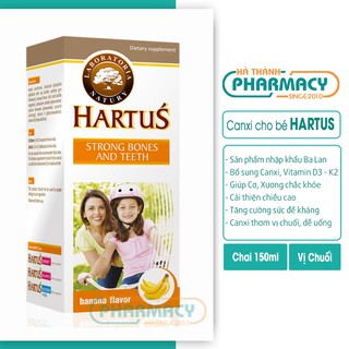 Canxi cho bé hartus d3 k2 nano từ 6 tháng cho bà bầu ostelin hữu cơ cá tuyết tăng chiều cao cho bé