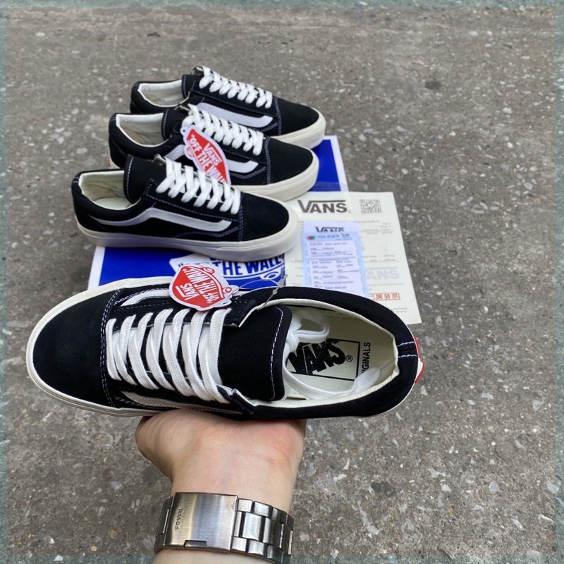Giày Thể Thao Vanss đen trắng nam nữ cao cấp jinx.sneaker