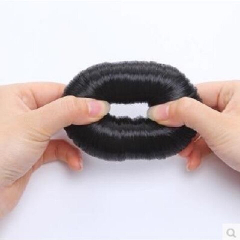 Độn Búi Tóc Tròn Độn Búi Tóc Donut Bằng Tóc Và Cước