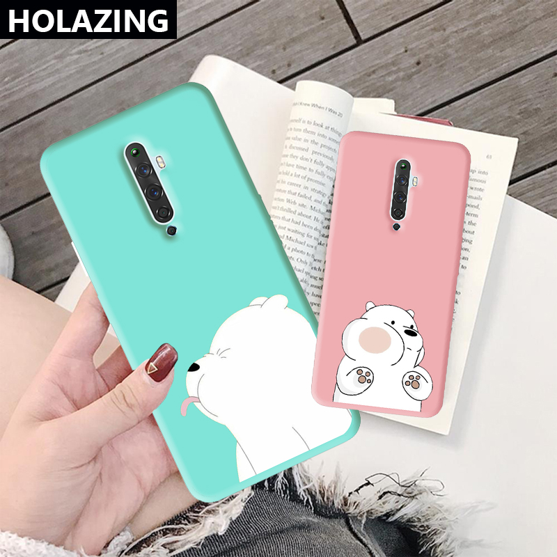 Ốp lưng OPPO Reno 3 Pro 2 Z F 10x Zoom We Bare Bears Soft TPU Cases Covers