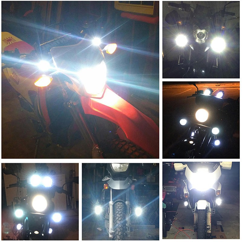 Bộ 2 đèn pha Kevanly hình vuông 3inch chống thấm nước 12v 24v 6000k 20w cho xe tải